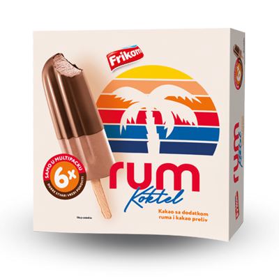 Rum koktel multipak 390ml 6# Frikom