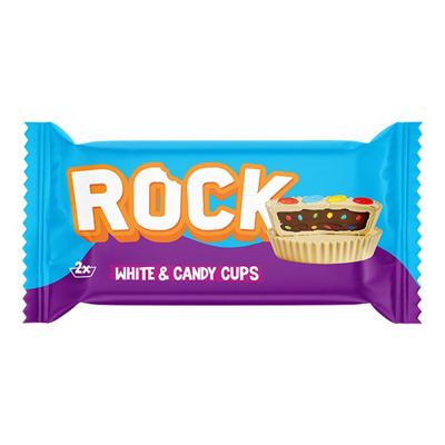 ROCK WHITE CANDY CUPS 36g