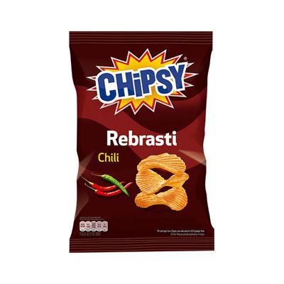ČIPS CHIPSY CHILI REBRASTI 130G