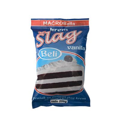 SLAG KREM VANILA 200g MACROBELLA