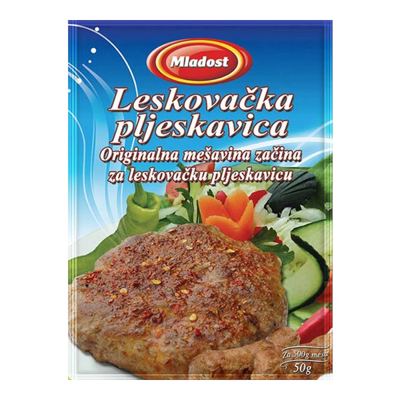 SMESA ZA LESKOVACKU PLJESKAVICU 50gr MLADOST