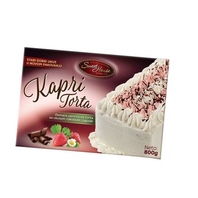 SWEET HOUSE KAPRI TORTA 800G