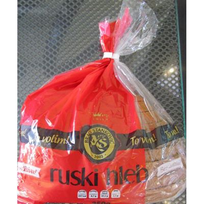 HLEB RUSKI REZANI 350G AS BRAĆA STAN