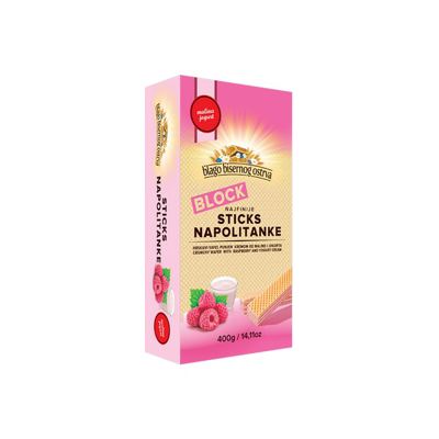 NAPOLITANKA BLOK MALINA 400g ZITOPRERADA