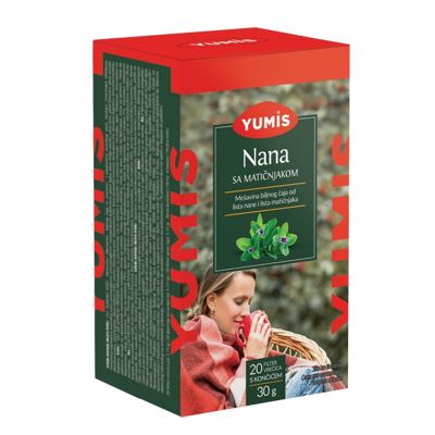 ČAJ NANA SA MATIČNJAKOM KONČIĆ 30G YUMIS