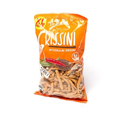 Integralne grisine Dr.Brado XL čili, kim 400g