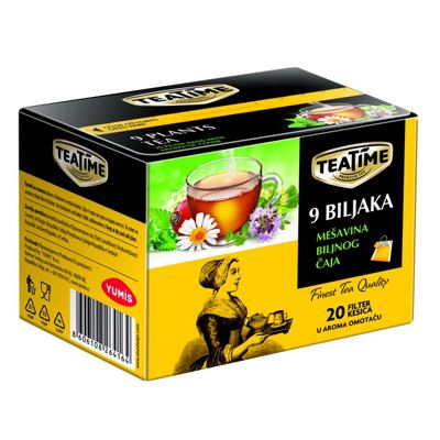 CAJ 9 BILJAKA TEA TIME 30g