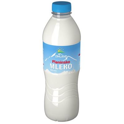 Zimland mleko 2.8%boca 1l