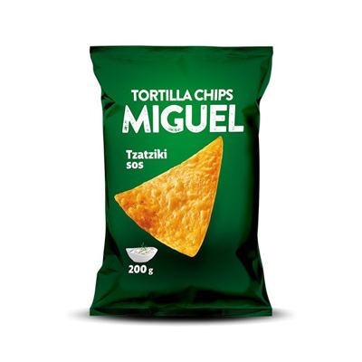 ČIPS MIGUEL TORTILLA TZATZIKII 200 G
