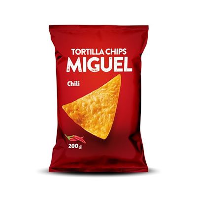 CHIPS TORTILJA MIGUEL 200G CHILI