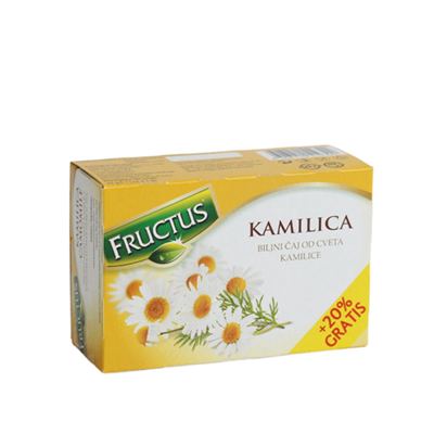 ČAJ KAMILICA 20G"FRUCTUS"