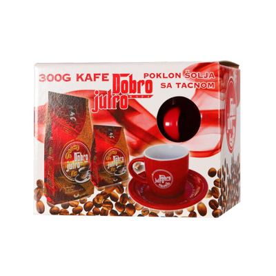 SET DOBRO JUTRO KAFA 300gr+SOLJA