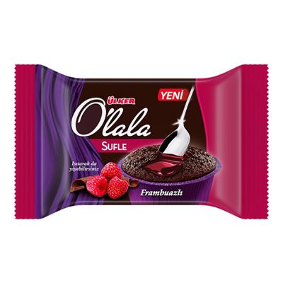 BISKVIT OLALA SUFLE S MALINOM 70g