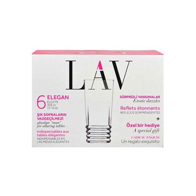 Case 6/1 long drink 335cc Elegan LAV 17709 AMC