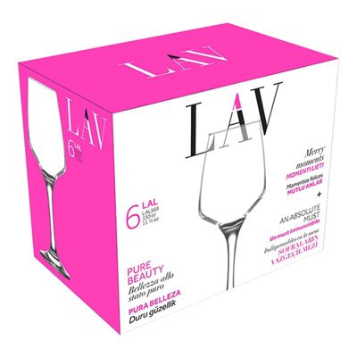 ČAŠA SET ZA VINO 6x330 ml OFFERT.