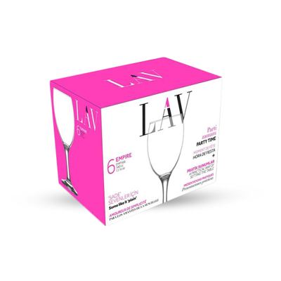 ČAŠE ZA VINO 6/1 340 ML