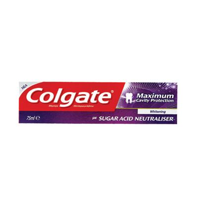 ZP COLGATE MAX CAVITY WHIT 75ML PAL