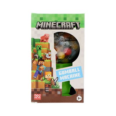 MINECRAFT GUMBALL CANDY MACHINE 100G