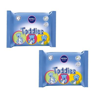VLAŽNE MARAMICE BABY TODDIES DUO PACK NIVEA 120/1