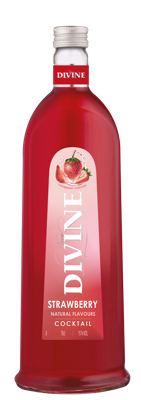 VODKA LIKER DIVINE STRAWBERRY PURE 0.7L