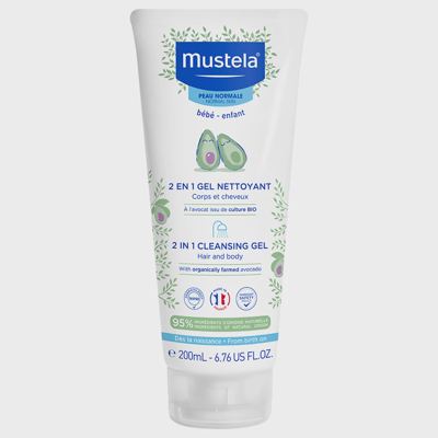 Mustela 2&1 gel za kosu i telo 200ml