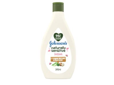 Johnsons Losion naturally sensit. 395ml