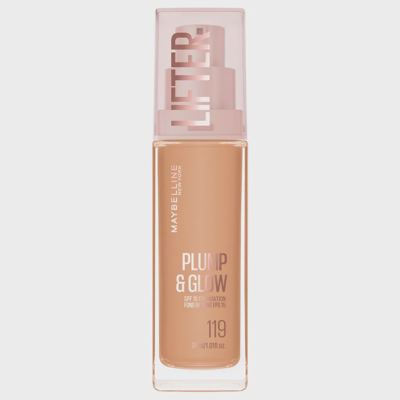 MAYBELLINE PLUMP&GLOW tečni puder 119