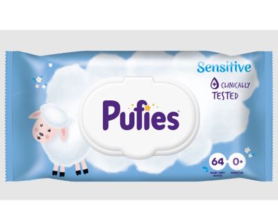 Pufies Vlazne maramice Sensitive 64kom