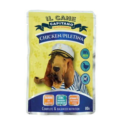 Hrana Za Pse Piletina Capitano Cane 80 g