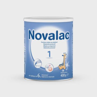 MLEKO ZA BEBE NOVALAC 1 400 GR