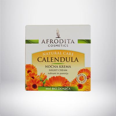 KREMA ZA LICE HRANLJIVA CALENDULA AFRODITA 50ML