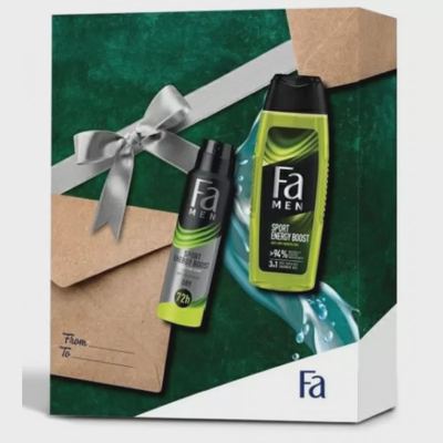 FA MEN SPORT ENERGY BOOST XMAS BOX