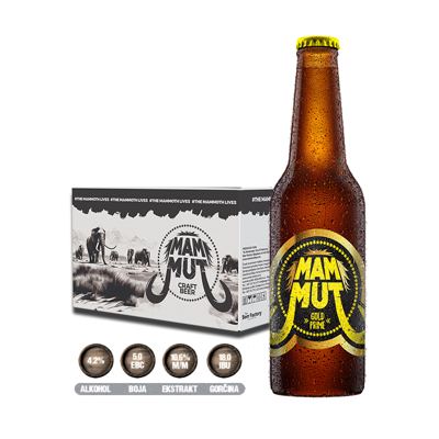 PIVO SVETLO MAMMUT PRIME 0,33L