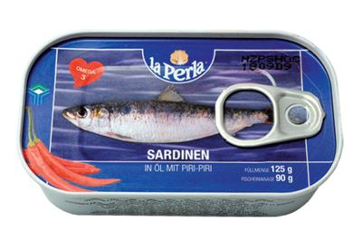 SARDINA LA PERLA LJUTA PAPRIKA 125g