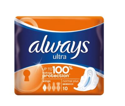 ALWAYS ULTRA SENS.NORMAL PLUS 10