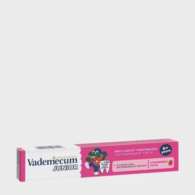 PASTA ZA ZUBE VADEMECUM 6+ STRAWBERRY 75ML HENKEL