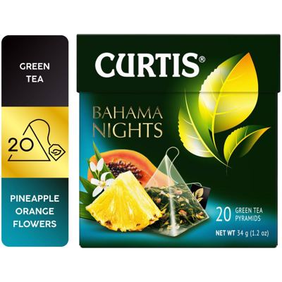 CAJ ZELENI ANANAS CURTIS BAHAMA NIGHTS