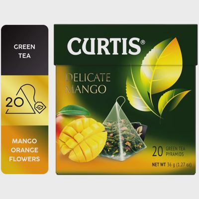 CAJ ZELENI MANG.ANAS.CURTIS DELICATE MANGO