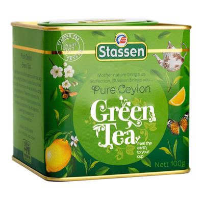 ČAJ ZELENI CEJLONSKI STASSEN 100G LIM.