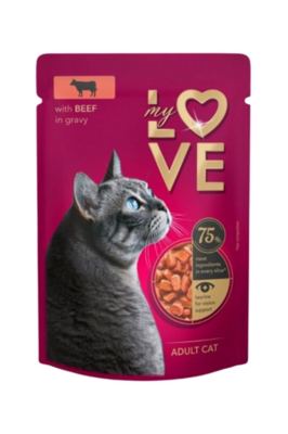SOS ZA MAČKE GOVEDINA 85G MY LOVE
