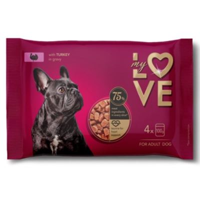 SOS ZA PSE ĆURETINA 4X100G MY LOVE