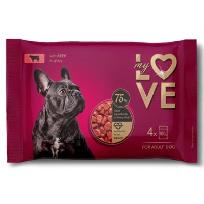 SOS ZA PSE GOVEDINA 4X100G MY LOVE