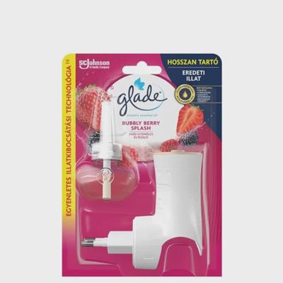 OSVEŽIVAČ ELEKTRIK BAZA BUBBLY BERRY GLADE 20ML