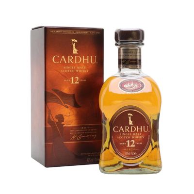 VISKI MALT CARDHU 12Y 0,7