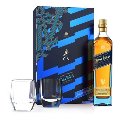 WHISKEY JW BLUE 0.7L I 2 ČAŠE
