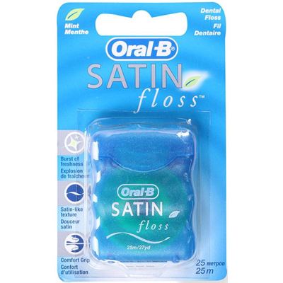 Oral B floss Satin 25m Nelt