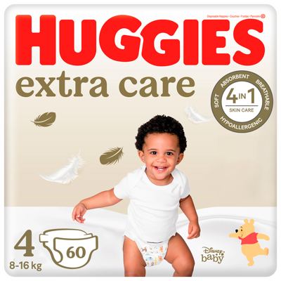 PELENE HUGGIES ESOFT MEGA 60KOM VEL 4 (8-14KG)