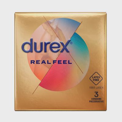 DUREX KONDOM REAL FEEL 3KOM