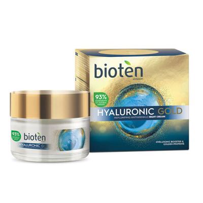 KREMA NOĆNA HYALURON GOLD 50ML BIOTEN