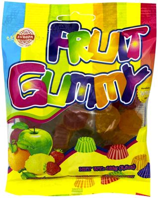 BOMBON GUMI FRUIT 100gr EVROPA
